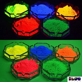 Stickerslab Shade Protector – Pigment Additive Dust Day Colorful Luminous Fluorescent Glow in the Dark (5 Colors)