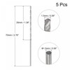 sourcing map 5 Pcs 1.5mm Mini Micro Twist Drill Bits,