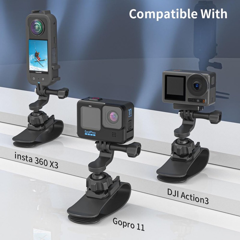 SKEZN Upgrade Car Sun Visor Mount, VLOG/Video Holder Compatible with