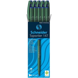 Schneider Topwriter Fineliner 147 Blue Pack of 10