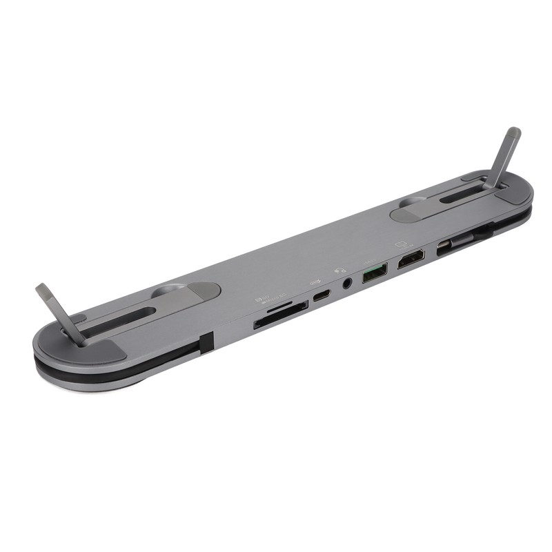 USB C Docking Station Laptop Stand Function USB3.0 USB C