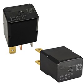 Relay CM1af-12V ACM32201 (Pack of 2) - SPST 12VDC 4-Pin Automotive Micro Relay, OEM Replacement for ACM33221 - Easy Installation