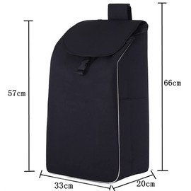 Shopping Cart Bags/Trolley Replacement Bag Oxford Cloth Waterproof Storage Bag 38L(Size:33x20x66Cm).