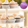 100pcs Purple Cupcake Cases Paper Baking Cups, Purple Muffin Cases