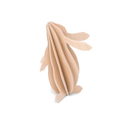 Lovi 2022 Rabbit, 3.5 inches (9 cm), Natural Birch, Assembly Type, Made in Finland