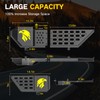 MusixiA Metal Front & Rear Door Pockets Box Pockets for