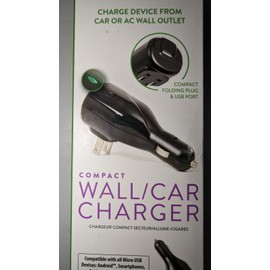 ReTrak USB Car Charger And Wall AC Portable Charger