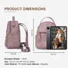 KITEVIUN Mini Backpack Purse for Women Fashion Cute Small Travel
