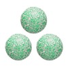 sourcing map 3Pcs Decorative Glass Balls 2.36 Inch Orbs Centerpiece