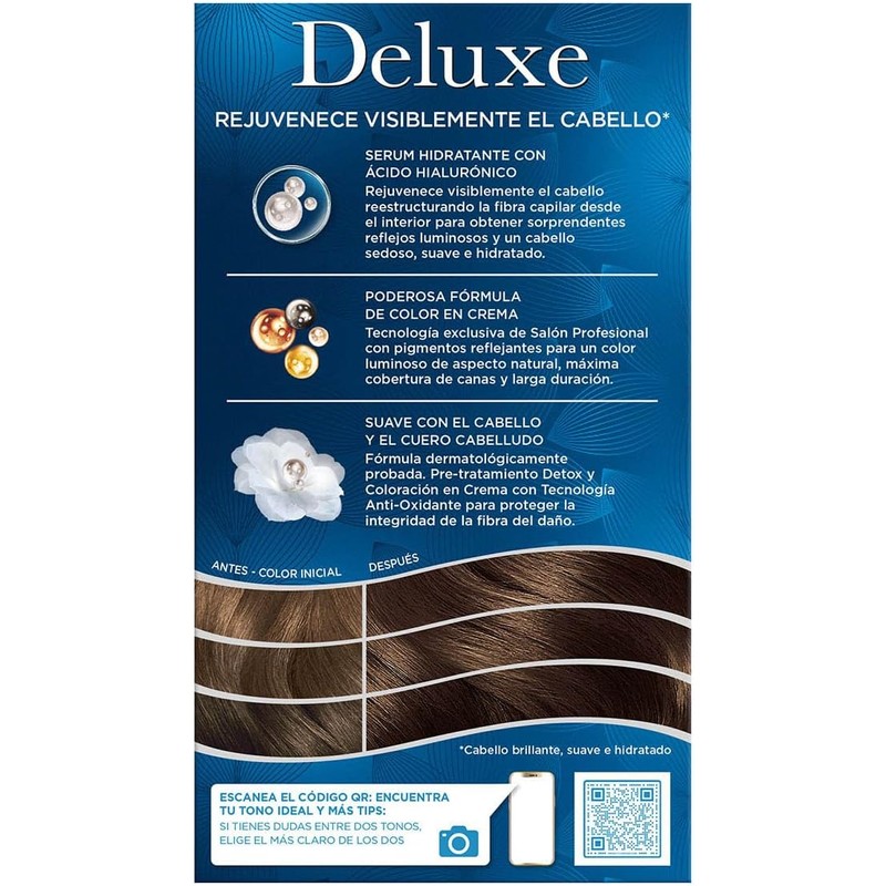 Deluxe Tinte Permanente 5 Castaño Claro