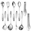 304 Stainless Steel Kitchen Utensils Set, 10 Pcs Stainless Steel