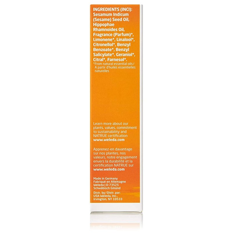 WELEDA (UK) Sea Buckthorn Body Oil 100ml (PACK OF 1)
