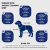 KOESON Reflective Dog Anxiety Vest, Adjustable & Breathable Thunder Jacket