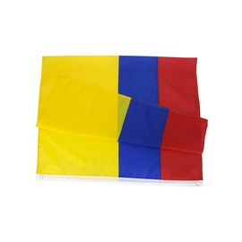 ANJOR Colombia Flag 3x5Fts - Colombian Flags With Brass Grommets 3 X 5 Ft