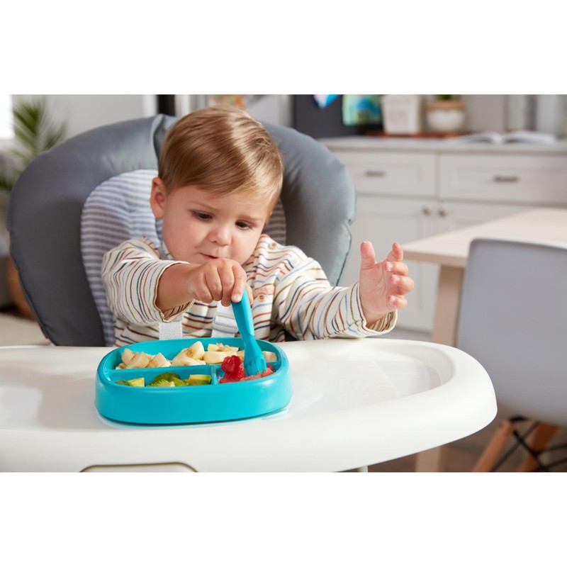 NUK Pretensil Dipper Spoons and Forks, 4 Pack, 6+ Months