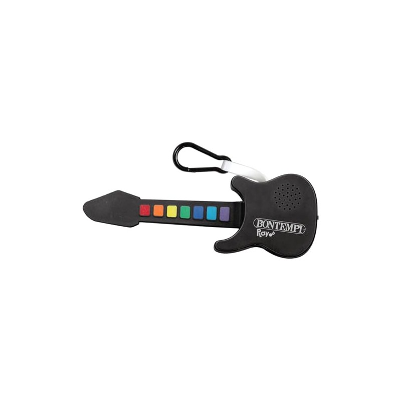Bontempi | Portachiavi Musicale Chitarra, Portachiavi Flessibili Soft Rubber e