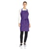Uncommon Threads Unisex ADJ Butcher Apron 2 Section Pocket, Purple,