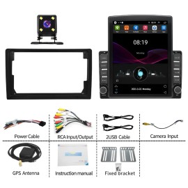MotorMasters-Outlet 9.7'' Android 13 CarPlay Car Radio Radio GPS + Camera For Honda HR-V 2016-2022