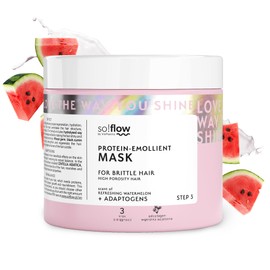 So!Flow Porosity Regeneration Hair Mask - Rejuvenates Brittle Hair with Centella Asiatica Extract - Repairs Damage for Luxurious, Resistant Hair
