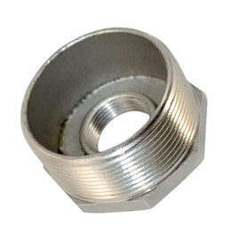 2" Male x 3/4" Female Thread Reducer Bushing Pipe Fitting, Adapter, Stainless steel SS 304 NPT