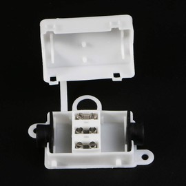 MIKI-Z 9A 250V AC 3 Pin IP44 Waterproof Electrical Cable Wire Connector Junction Box