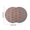 Pack of 10 Sanding Discs, Mesh Velcro Sanding Discs, Diameter