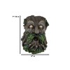Ebros Gift Whispering Willows Evergreen Greenman Wall Hanging Planter 8"