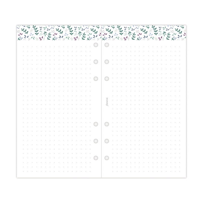 Filofax Personal Garden week to view diary - 2024