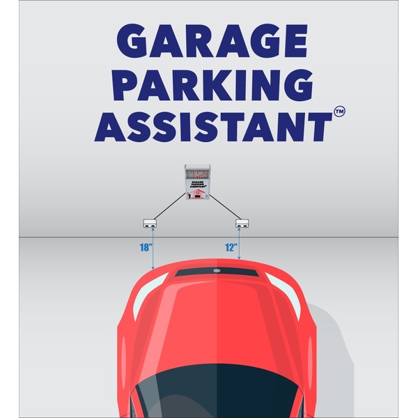 LogicXYZ Garage Parking Assistant (2024 Model) with Parking Aid Sensor