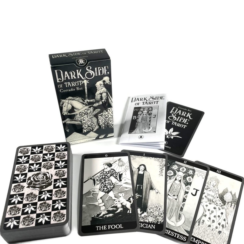 Tarot Cards, 78 Cards, Weighted Edition, Tarot Divination, Dark Side