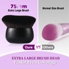 Extra Large Body Makeup Brush for Self Tanner, 75mm Leg
