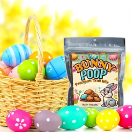 Bunny Poop Trail Mix - A Hilariously Tasty Easter Treat - Healthy Snacks for Basket Stuffers - Funny Gift Ideas for Friends