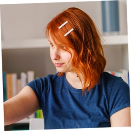 FOMIYES Mini Snap Hair Clips Diy Jewelry Accessories Set One-word Clip Bangs Materials