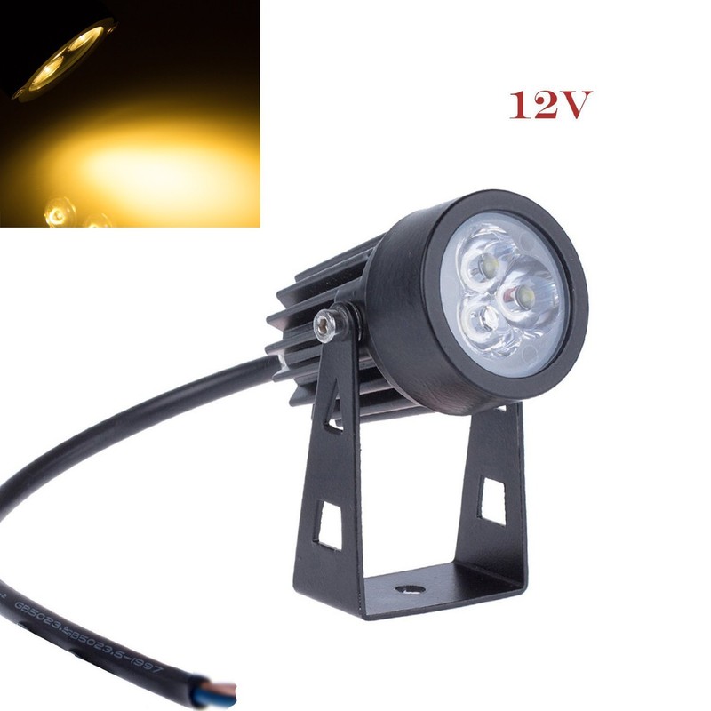 LemonBest® Outdoor LED Landscape Up Down Light Spotlight Low Voltage