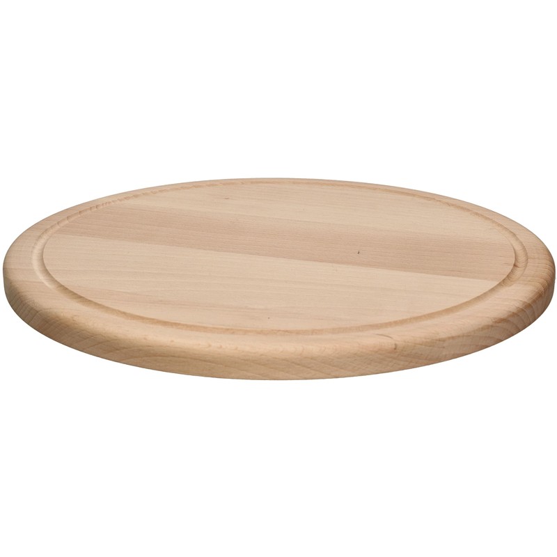 KOTARBAU® Round Cutting Board Diameter 30 cm Wooden Board for