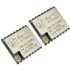 TECNOIOT 2pcs Ra-02 SX1278 433MHz Wireless Serial Port Interface LoRa