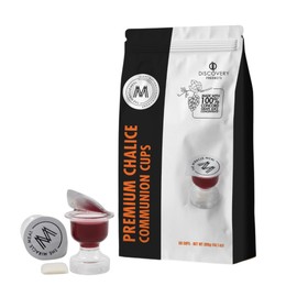 Travel Pack - Pre-Filled Premium Chalice Cup - Bag of 50 with Wafer and 100% Concord Grape Juice