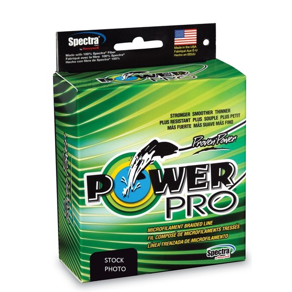 Power Pro 21100100500Y Braided Line,10 lb/500 yd,Yellow