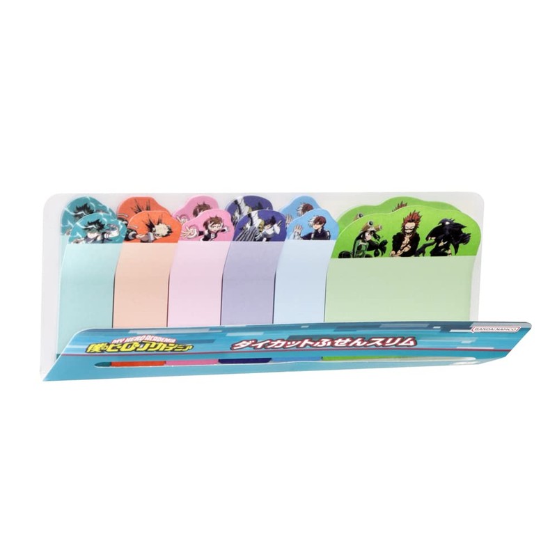 Sunstar Stationery S2836955 My Hero Academia Sticky Notes, Die-Cut Slim,