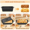 Cast Iron Bread Pan with Lid, Sourdough Sandwich Loaf Pan,