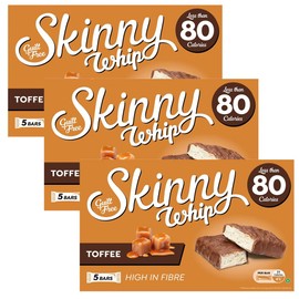 1Pk X 3 Skinny Whip Bars Toffee