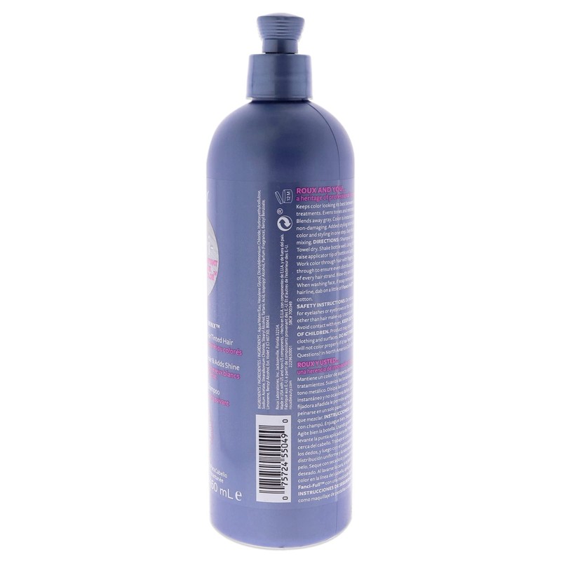 Roux, Fanci-Full Instant Hair Color Rinse, 49 White Minx,Temporarily Evens