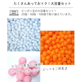 Alpha Depot Table Tennis Balls, Ping Pong Balls, Indoor Play, Recreation, Indoor Games, Lightweight Balls, Tabletop Sports, Practice, Table Tennis Training, Family, Table Tennis Club, Hot Springs,