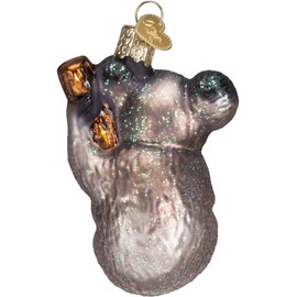 Christmas Old World Koala Bear Glass Blown Ornaments for Christmas Tree