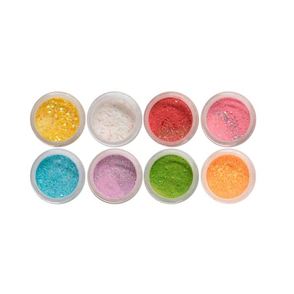 NAIL FACTORY - CANDY COLLECTION Colección 8 Tonos de Polvo