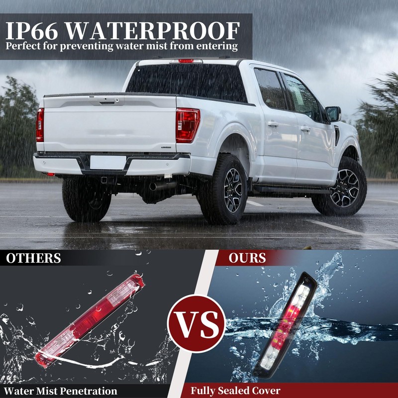 DimFlux LED 3rd Brake Light, High Mount Stop Light, Third