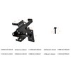 Heavy Duty Fence Self-Locking Gate Latch – Black Finishing Post