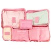 6 x Organizer Bags Suitcase Organizer Travel Bag Complete Set
