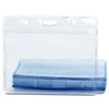 Transparent plastic ID sleeves, in 105 x 75 mm format,