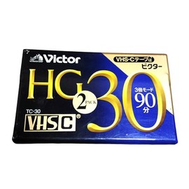 Victor 2TC-30HGD VHS-Cカセット 30HGD HGシリーズ 2本